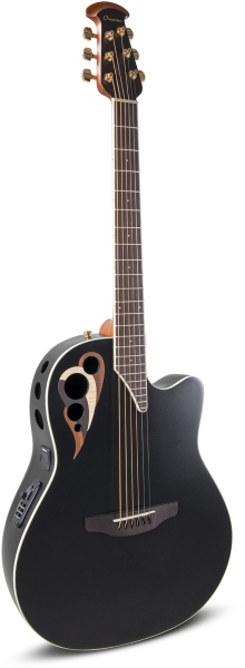 Ovation Celebrity Elite Deluxe CDX40-5G Black Satin