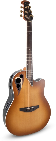 Ovation Celebrity Elite Deluxe CDX40-PB-G Peach Burst Satin