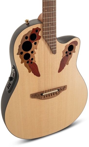 Ovation Natural Satin 1768-4S-G
