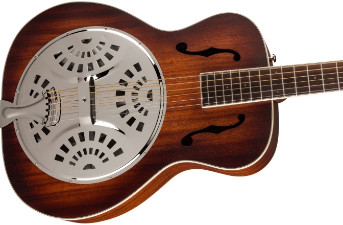 Chitară electro-acustică rezonator Fender PR-180E Resonator ACB