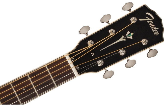 Chitară electro-acustică rezonator Fender PR-180E Resonator ACB