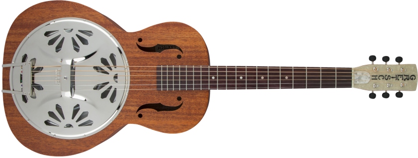 Gretsch Guitars G9200 Boxcar™ Round-Neck Mahogany Body Resonator Guitar Natural