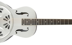 Chitară Electro-Acustică Rezonator Gretsch Guitars G9221 Bobtail™ Steel Round-Neck A.E. Steel Body Spider Cone Resonator Guitar Fishman Nashville Resonator Pickup