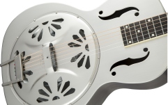 Chitară Electro-Acustică Rezonator Gretsch Guitars G9221 Bobtail™ Steel Round-Neck A.E. Steel Body Spider Cone Resonator Guitar Fishman Nashville Resonator Pickup
