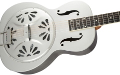 Chitară Electro-Acustică Rezonator Gretsch Guitars G9221 Bobtail™ Steel Round-Neck A.E. Steel Body Spider Cone Resonator Guitar Fishman Nashville Resonator Pickup