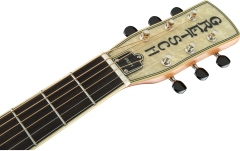 Chitară Electro-Acustică Rezonator Gretsch Guitars G9221 Bobtail™ Steel Round-Neck A.E. Steel Body Spider Cone Resonator Guitar Fishman Nashville Resonator Pickup