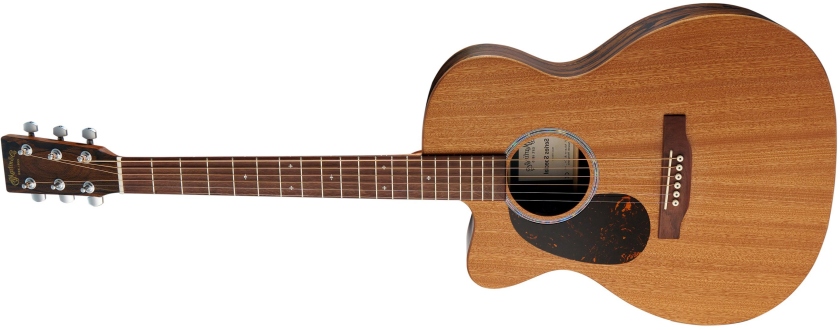 Martin Guitars OMC-X2EL Sap/Ziricote HPL w/ Softshell Case