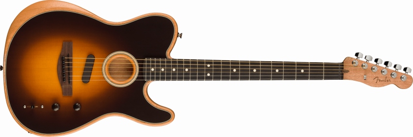 Fender Acoustasonic Player Telecaster Rosewood Fingerboard Shadow Burst