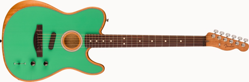 Fender Limited Edition Acoustasonic Player Telecaster Rosewood Fingerboard Sea Foam Green