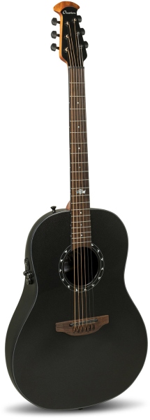 Ovation E-Acoustic Pro Ultra Mid-Depth Pitch Black