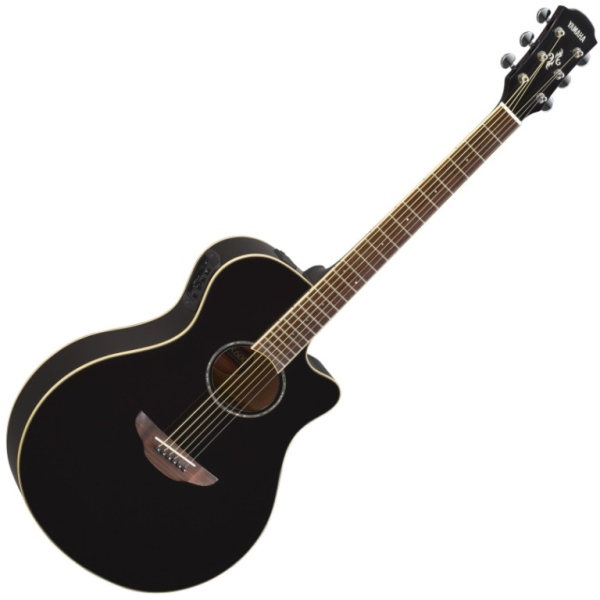 Chitara electro-acustica cu cutaway Yamaha APX 600 Black