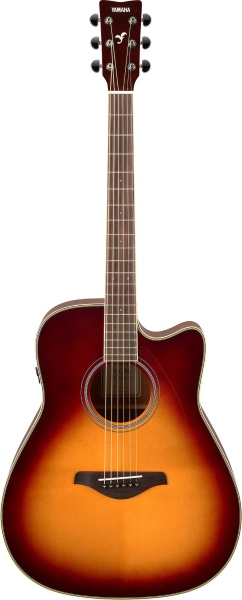 Yamaha FGC-TA Brown Sunburst