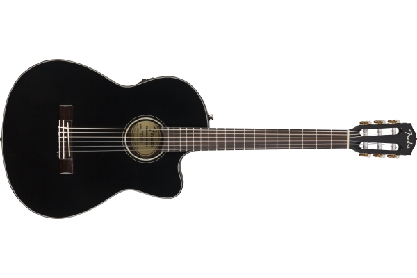 Fender CN-140SCE Nylon BK W/Case Fender CN-140SCE Nylon BK W/Case