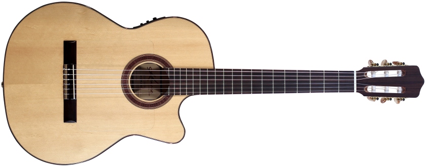 Kremona Flamenco Rosa Luna RL Solid Spruce/Bulgarian Beech Veneer