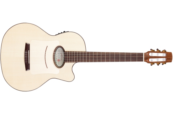 Lulo Reinhardt Kiano Cutaway Solid Spruce/Walnut