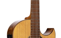 Chitară electro-clasică Ortega Ben Woods Signature Guitar Reversed Headstock Nylon 6 String + Ben Woods Gigbag - Fishman- Clasica Blend System mit XLR Output