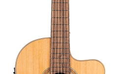 Chitară electro-clasică Ortega Classical Guitar Performer Series 4/4 inclusive Gigbag Slim Neck - NT - Natural Cedar