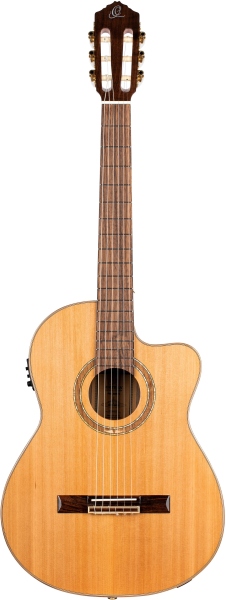 Ortega Classical Guitar Performer Series 4/4 inclusive Gigbag Slim Neck - NT - Natural Cedar