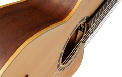 Chitară electro-clasică  Ortega Family Series 3/4 Nylon String Guitar 6-String - Natural + Gig Bag RCE125-3/4