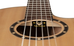 Chitară electro-clasică  Ortega Family Series 3/4 Nylon String Guitar 6-String - Natural + Gig Bag RCE125-3/4