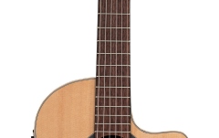 Chitară electro-clasică  Ortega Family Series 3/4 Nylon String Guitar 6-String - Natural + Gig Bag RCE125-3/4