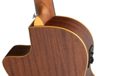 Chitară electro-clasică  Ortega Family Series 3/4 Nylon String Guitar 6-String - Natural + Gig Bag RCE125-3/4