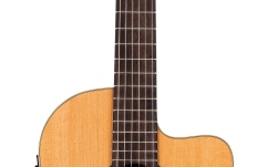 Chitară electro-clasică  Ortega Family Series Classical Guitar  Pro 4/4 - Natural Cedar + Bag
