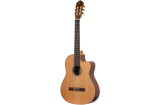 Chitară electro-clasică  Ortega Family Series Classical Guitar  Pro 4/4 - Natural Cedar + Bag