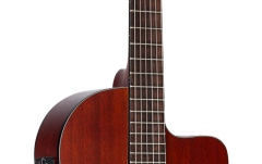 Chitară electro-clasică Ortega Family Thinline Cutaway RCE125MMSN