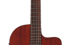 Chitară electro-clasică Ortega Family Thinline Cutaway RCE125MMSN
