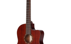 Chitară electro-clasică Ortega Family Thinline Cutaway RCE125MMSN