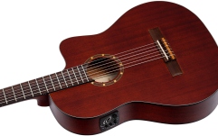 Chitară electro-clasică Ortega Family Thinline Cutaway RCE125MMSN