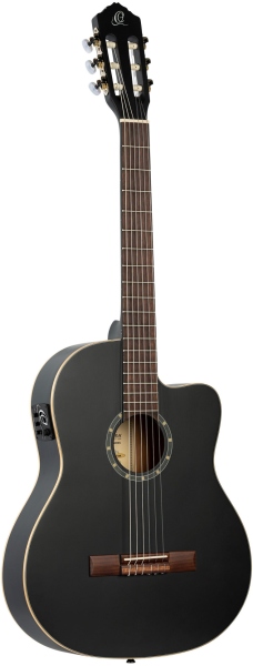 Ortega Family Thinline Cutaway RCE125SN-SBK