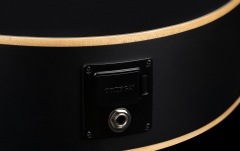 Chitară electro-clasică Ortega Family Thinline Cutaway RCE125SN-SBK