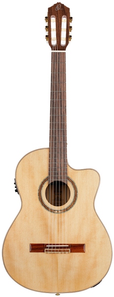 Ortega Performer Series Classical Electic Nylon String Guitar 4/4 Medium Neck - + Bag