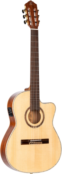Ortega Performer Series Classical-Electric Guitar 4/4 Slim Neck - + Bag
