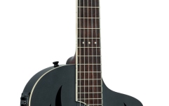 Chitară Electro-Clasică Ortega TourPlayer DeLuxe Nylon 6 String Spruce Black + Gig Bag