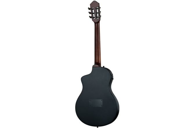 Chitară Electro-Clasică Ortega TourPlayer DeLuxe Nylon 6 String Spruce Black + Gig Bag