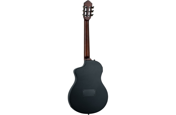 Chitară Electro-Clasică Ortega TourPlayer DeLuxe Nylon 6 String Spruce Black + Gig Bag
