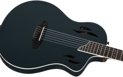 Chitară Electro-Clasică Ortega TourPlayer DeLuxe Nylon 6 String Spruce Black + Gig Bag