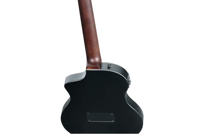 Chitară Electro-Clasică Ortega TourPlayer DeLuxe Nylon 6 String Spruce Black + Gig Bag