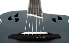 Chitară Electro-Clasică Ortega TourPlayer DeLuxe Nylon 6 String Spruce Black + Gig Bag