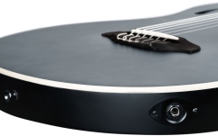 Chitară Electro-Clasică Ortega TourPlayer DeLuxe Nylon 6 String Spruce Black + Gig Bag