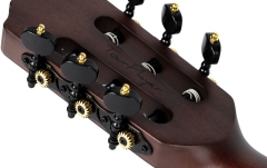 Chitară Electro-Clasică Ortega TourPlayer DeLuxe Nylon 6 String Spruce Black + Gig Bag