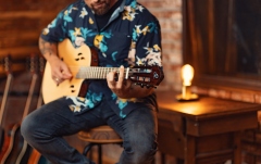 Chitară Electro-Clasică Ortega TourPlayer DeLuxe Nylon 6 String  Spruce Natural + Gig Bag