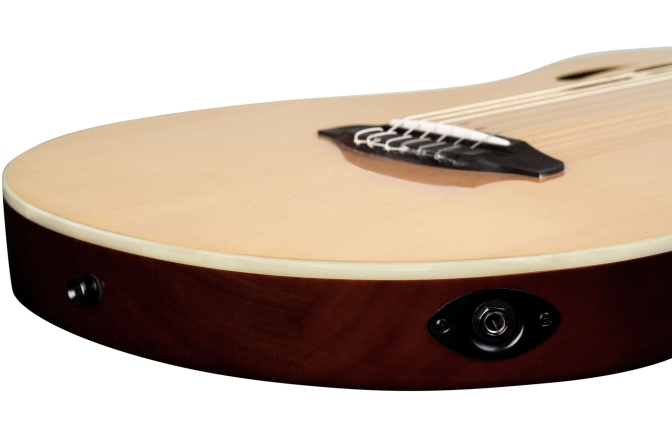 Chitară Electro-Clasică Ortega TourPlayer DeLuxe Nylon 6 String  Spruce Natural + Gig Bag