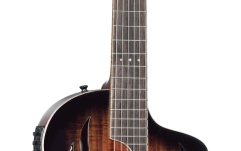 Chitară Electro-Clasică Ortega TourPlayer DeLuxe Nylon Acacia Burst + Gig Bag