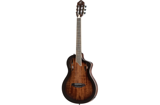 Chitară Electro-Clasică Ortega TourPlayer DeLuxe Nylon Acacia Burst + Gig Bag