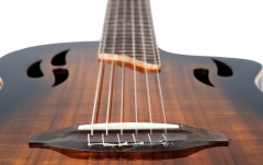 Chitară Electro-Clasică Ortega TourPlayer DeLuxe Nylon Acacia Burst + Gig Bag