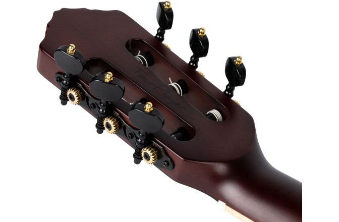 Chitară Electro-Clasică Ortega TourPlayer DeLuxe Nylon Acacia Burst + Gig Bag